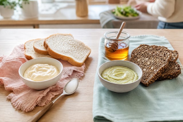 Заміни шкідливих продуктів: чим замінити майонез, цукор, білий хліб